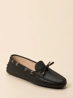 Tod's – Mokassin aus geprägtem Leder Schwarz