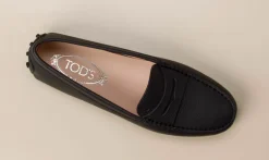 Tod's – Mokassin aus Kalbleder in Tiefblau