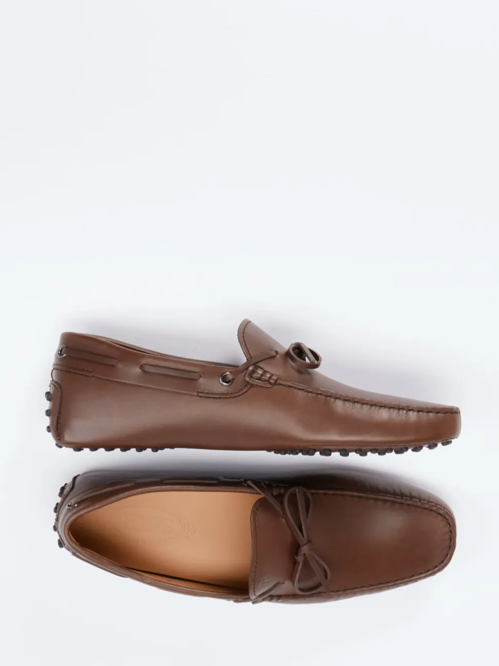 Tod's – Mokassin aus Kalbleder in Mittelbraun