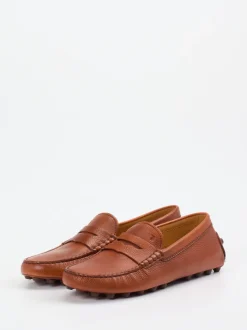 Tod's – Mokassin aus Kalbleder Cognacbraun