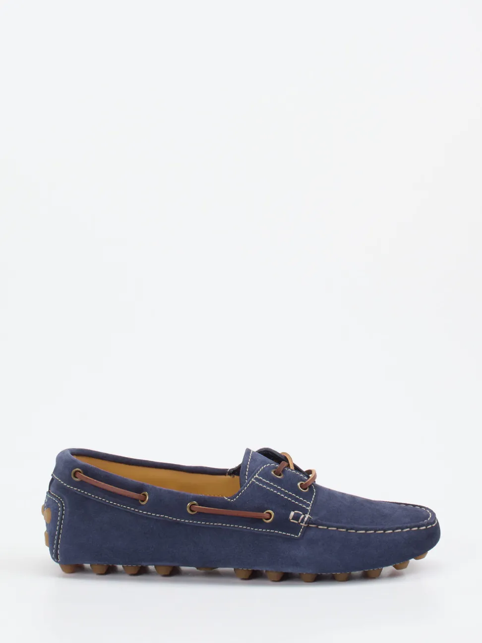 Tod's – Mokassin aus Veloursleder marineblau