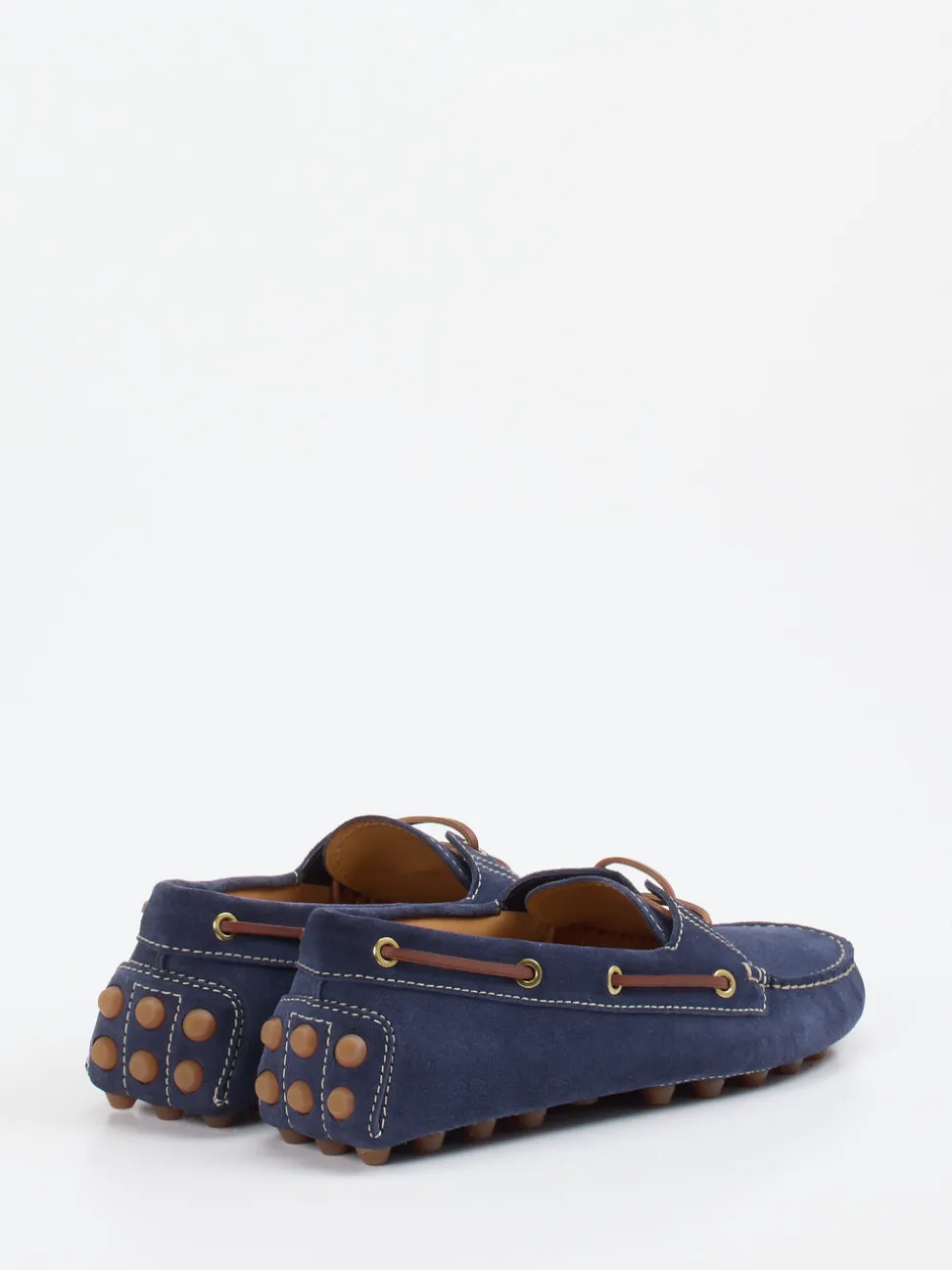 Tod's – Mokassin aus Veloursleder Marineblau