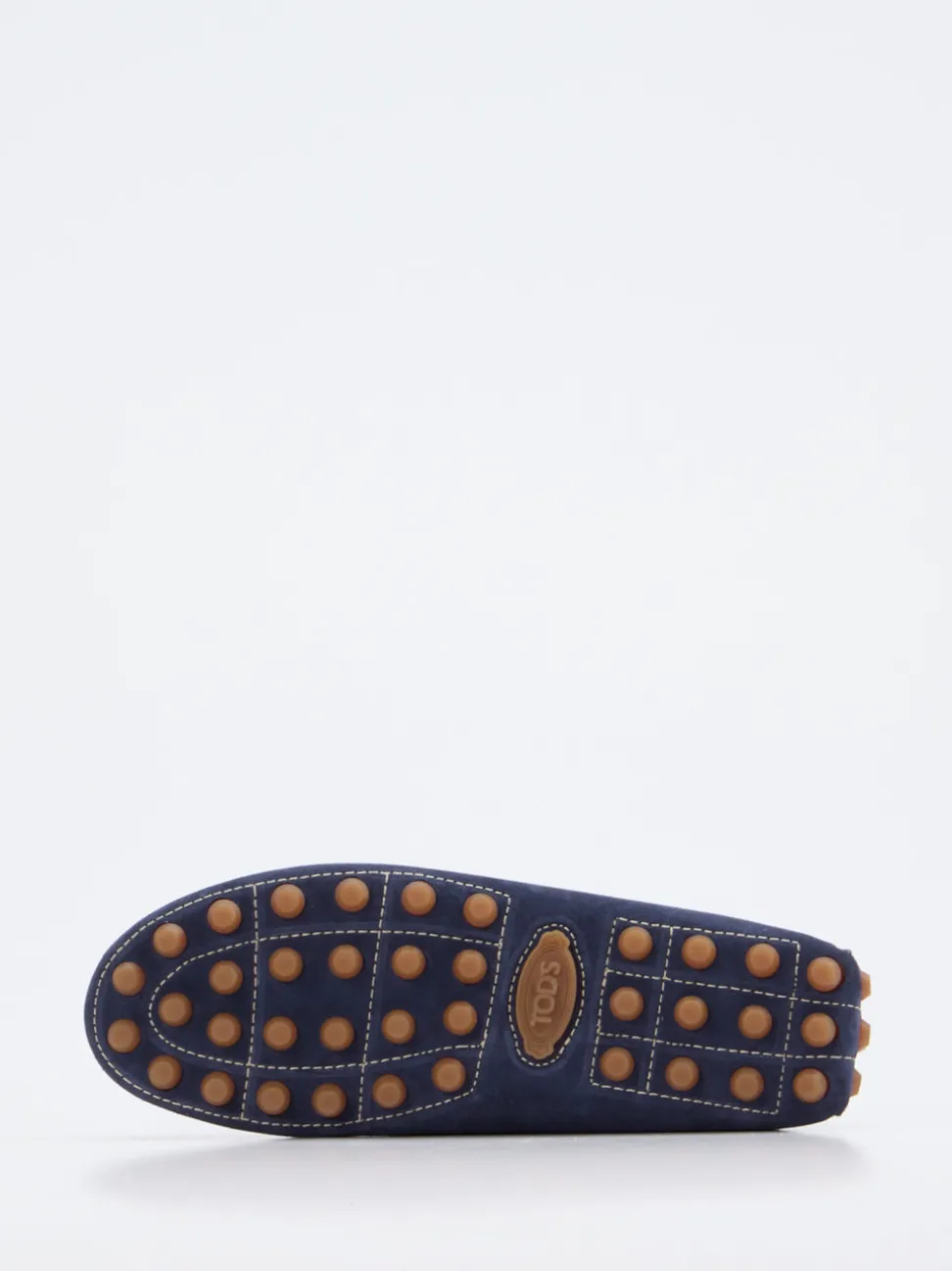 Tod's – Mokassin aus Veloursleder Marineblau