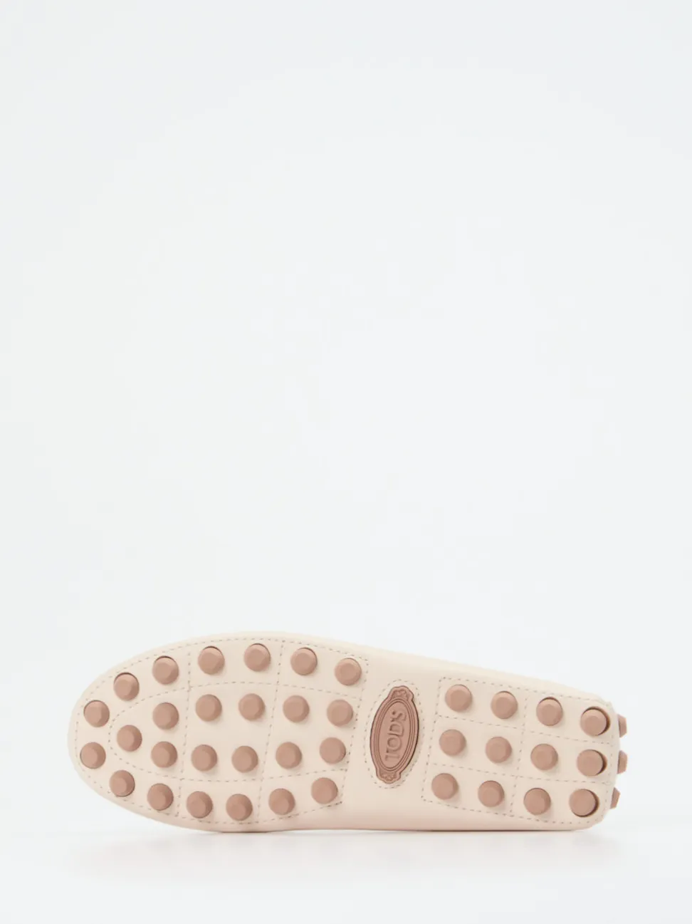 Tod's – Mokassins aus Kalbleder in Cremebeige