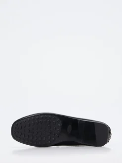 Tod's – Penny Loafer aus Hochglanzleder schwarz