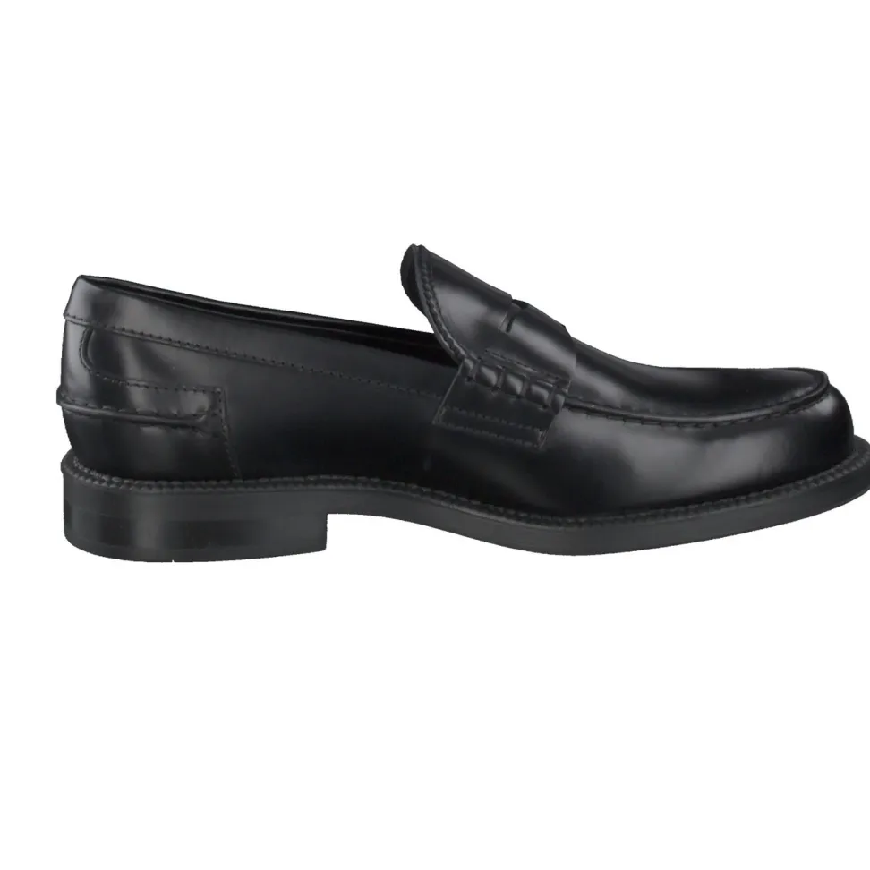 Tod's – Penny Loafer aus Kalbleder schwarz