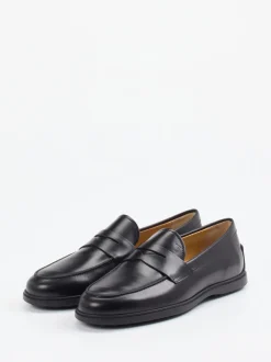 Tod's – Penny Loafer aus Kalbleder Schwarz