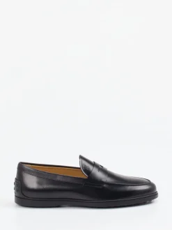 Tod's – Penny Loafer aus Kalbleder Schwarz