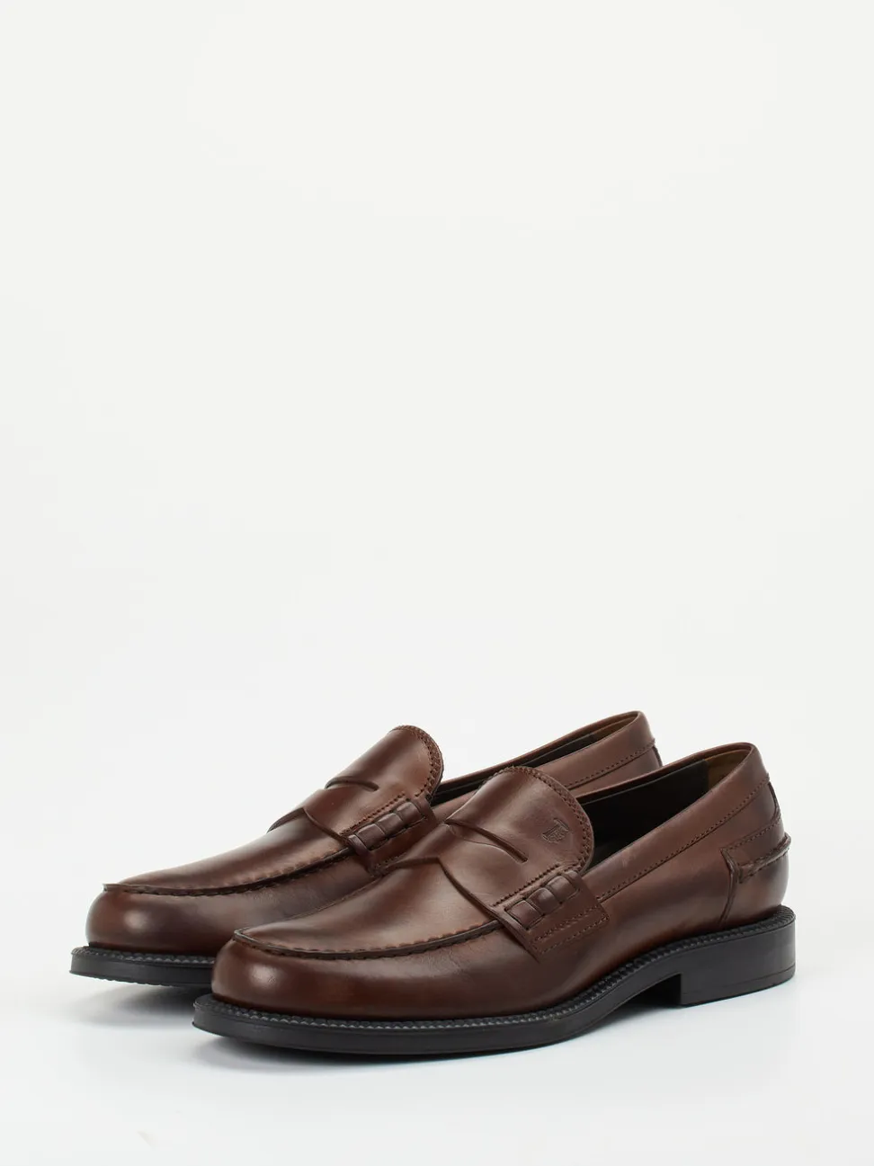 Tod's – Penny Loafer aus Kalbleder in Braun
