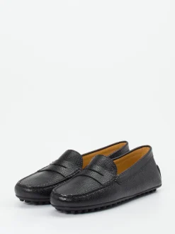 Tod's – Penny Loafer aus Kalbleder Schwarz
