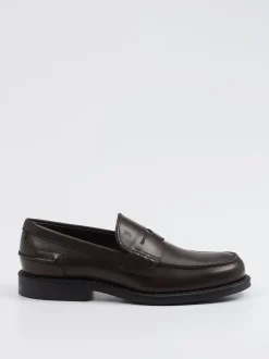 Tod's – Penny Loafer aus Kalbleder Dunkelbraun