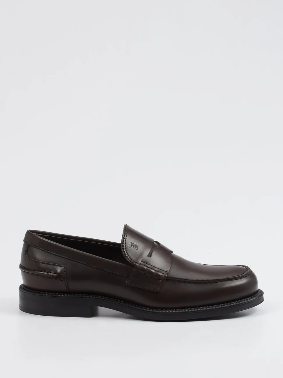 Tod's – Penny Loafer aus Kalbleder Dunkelbraun