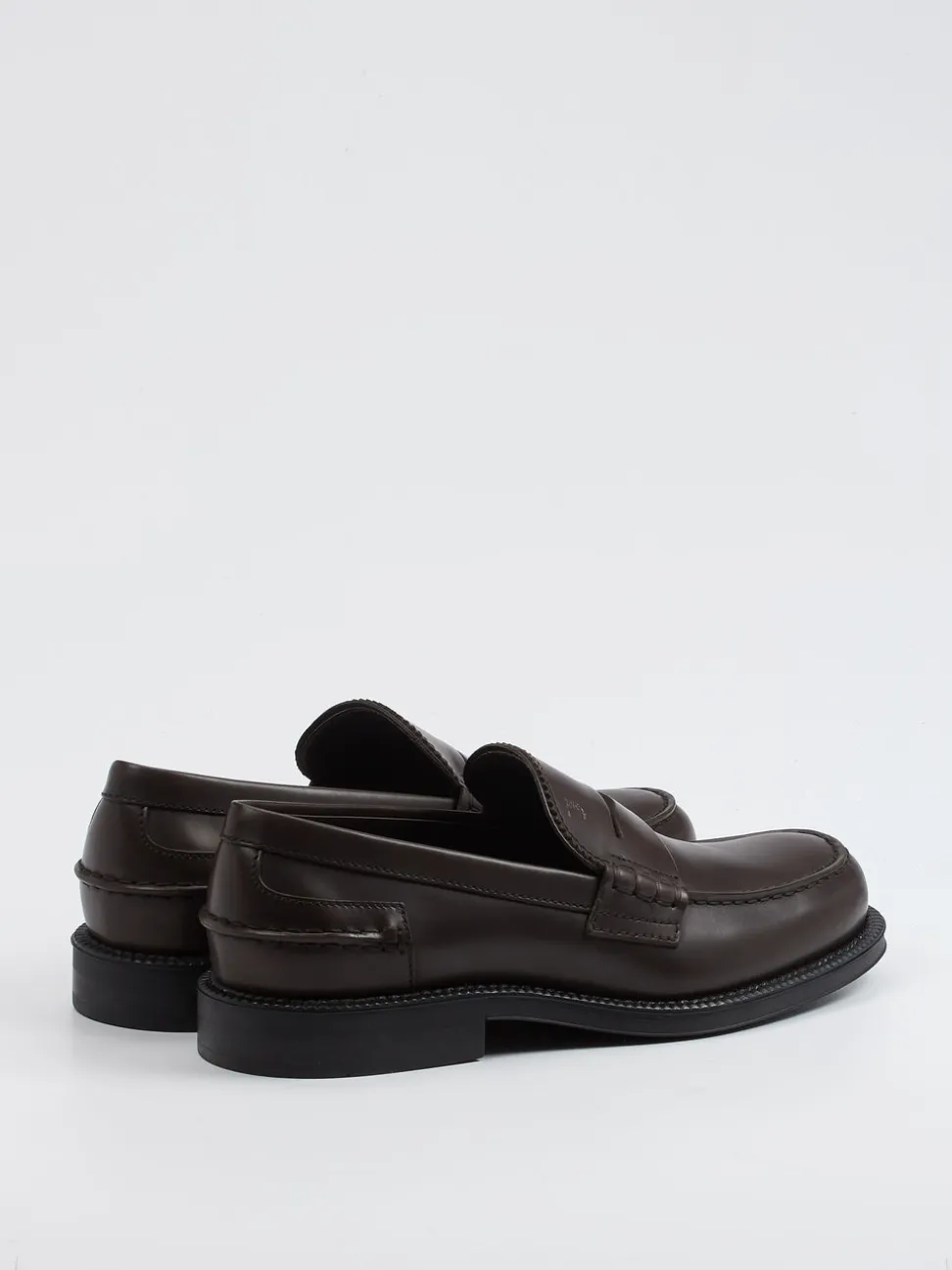 Tod's – Penny Loafer aus Kalbleder Dunkelbraun