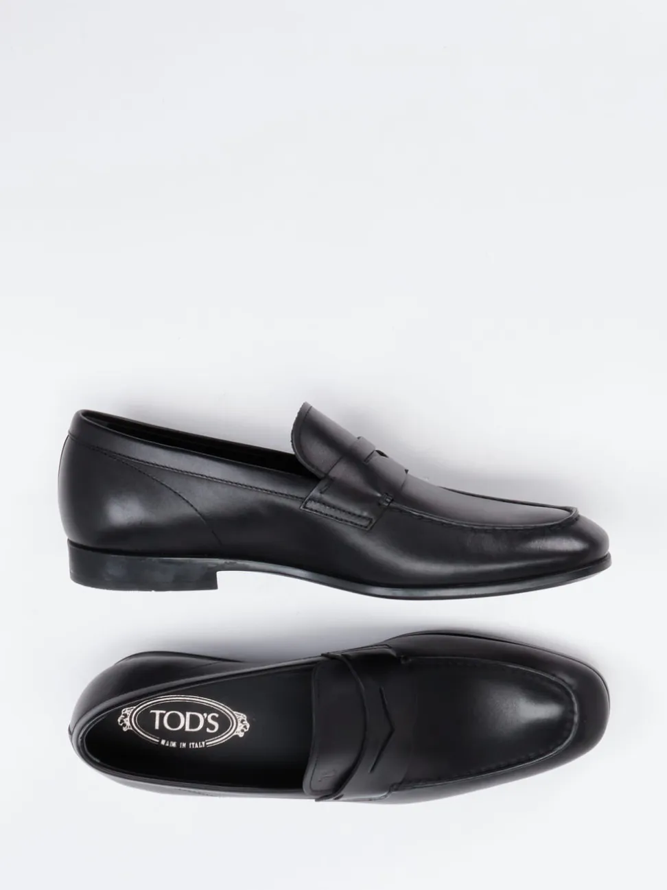 Tod's – Penny Loafer aus Kalbleder Schwarz