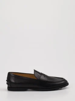 Tod's – Penny Loafer aus Lammleder Schwarz