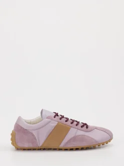 Tod's – Retro-Sneaker aus Veloursleder und Nylon