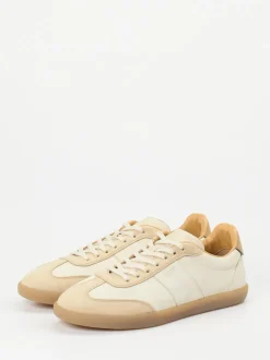 Tod's – Retro-Sneaker aus Veloursleder Beige