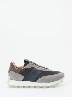 Tod's – Retro-Sneaker aus Veloursleder und Mesh