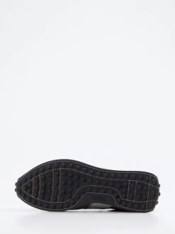 Tod's – Retro-Sneaker aus Veloursleder grau