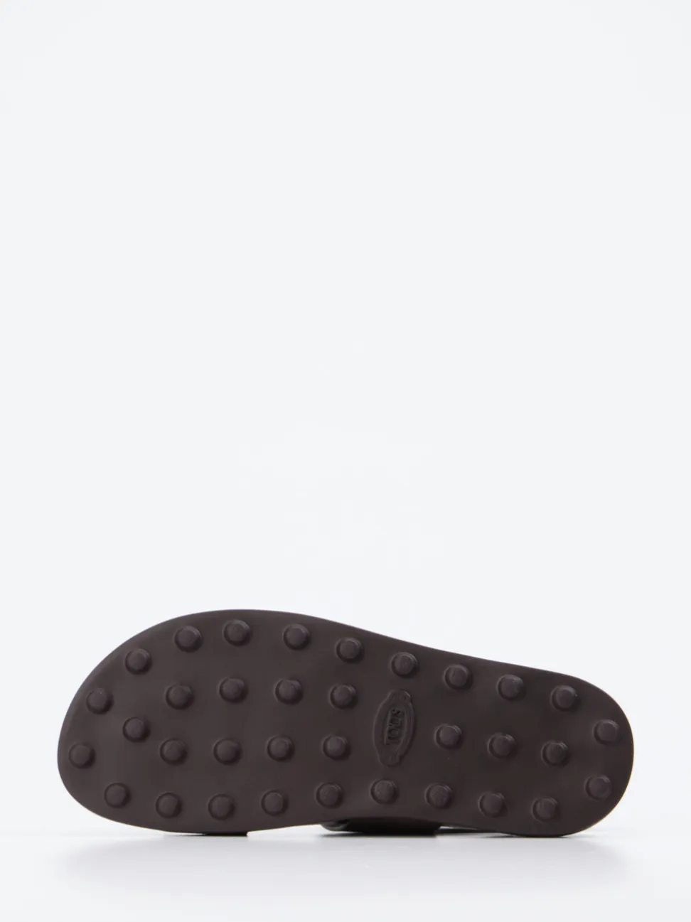 Tod's – Riemensandalen aus Leder Dunkelbraun