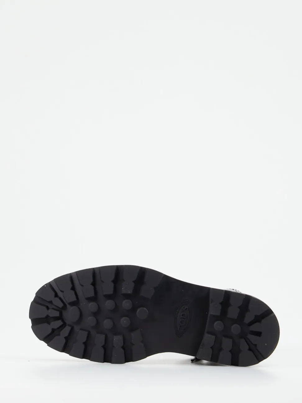 Tod's – Schnürboots aus Hochglanzleder Schwarz