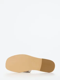 Tod's – Slides aus Kalbleder in Cremeweiß