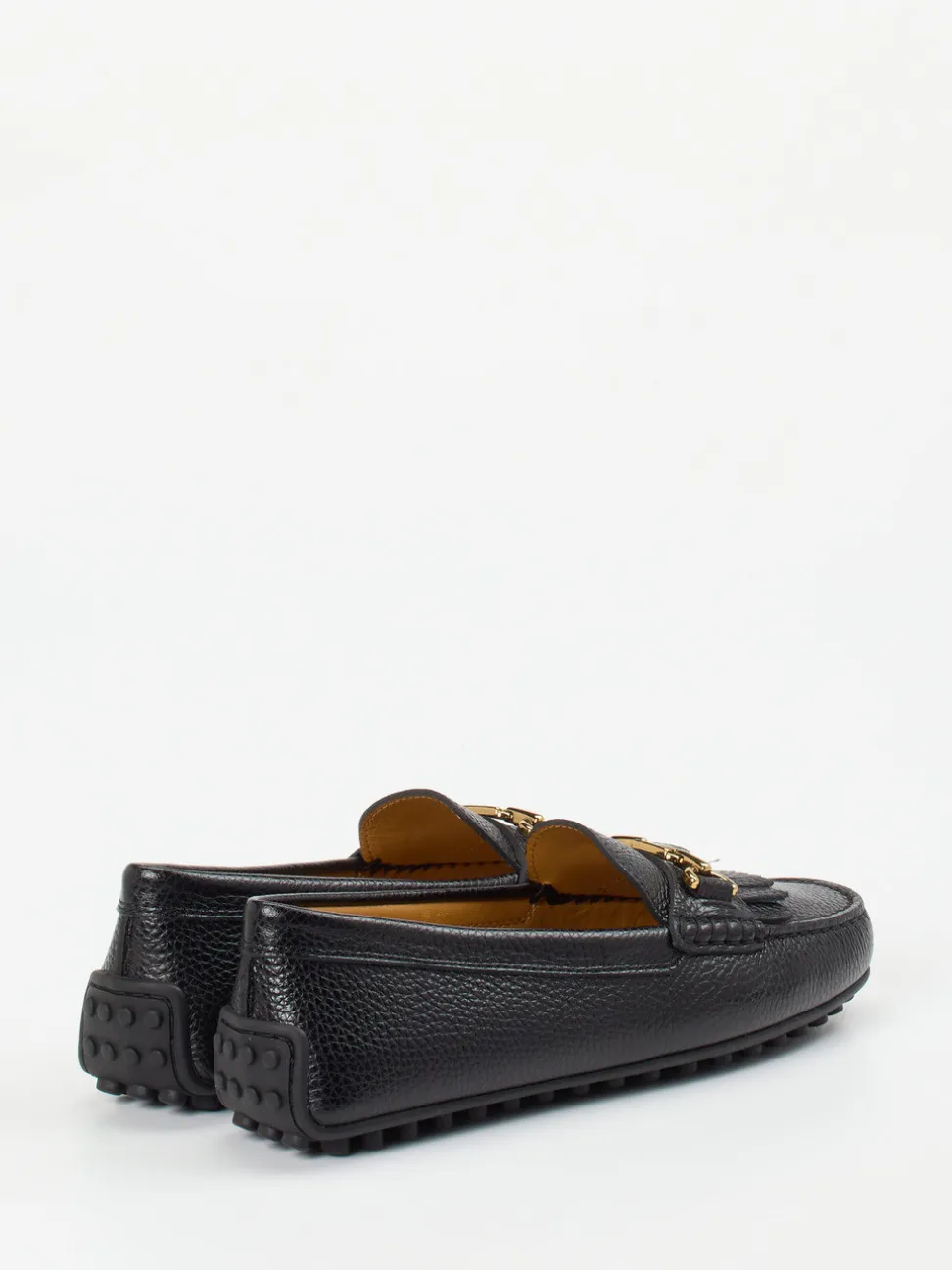 Tod's – Slipper aus Kalbleder in Schwarz