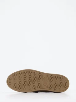 Tod's – Slipper aus Veloursleder sandbraun