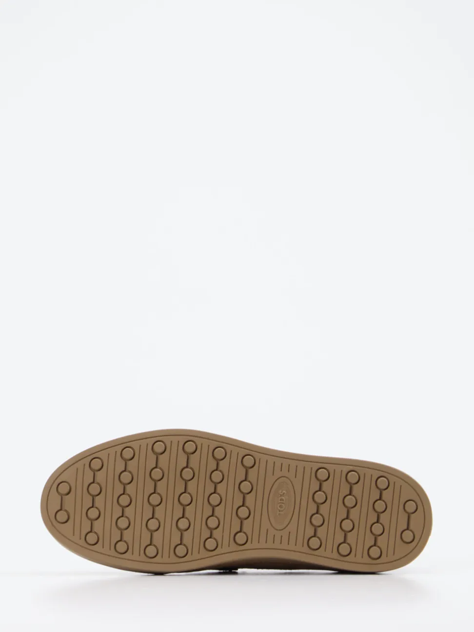 Tod's – Slipper aus Veloursleder sandbraun