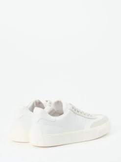 Tod's – Sneaker aus Kalbleder und Veloursleder Off-White