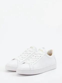 Tod's – Sneaker aus Kalbleder in Weiß