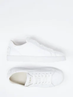 Tod's – Sneaker aus Kalbleder in Weiß