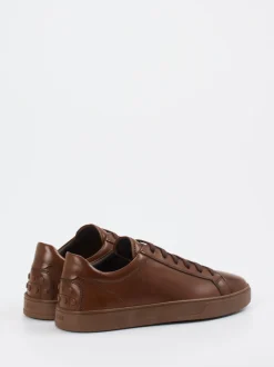 Tod's – Sneaker aus Kalbleder in Braun