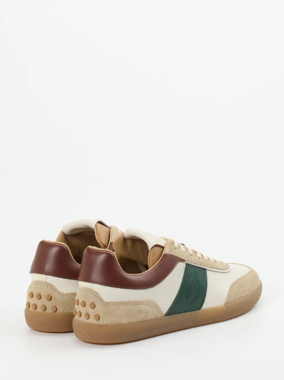 Tod's – Sneaker aus Kalbleder in Beige