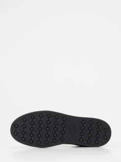 Tod's – Sneaker aus Kalbleder und Veloursleder Schwarz