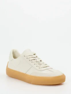 Tod's – Sneaker aus Kalbleder in Beige