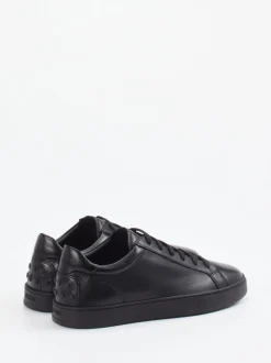 Tod's – Sneaker aus Kalbleder schwarz