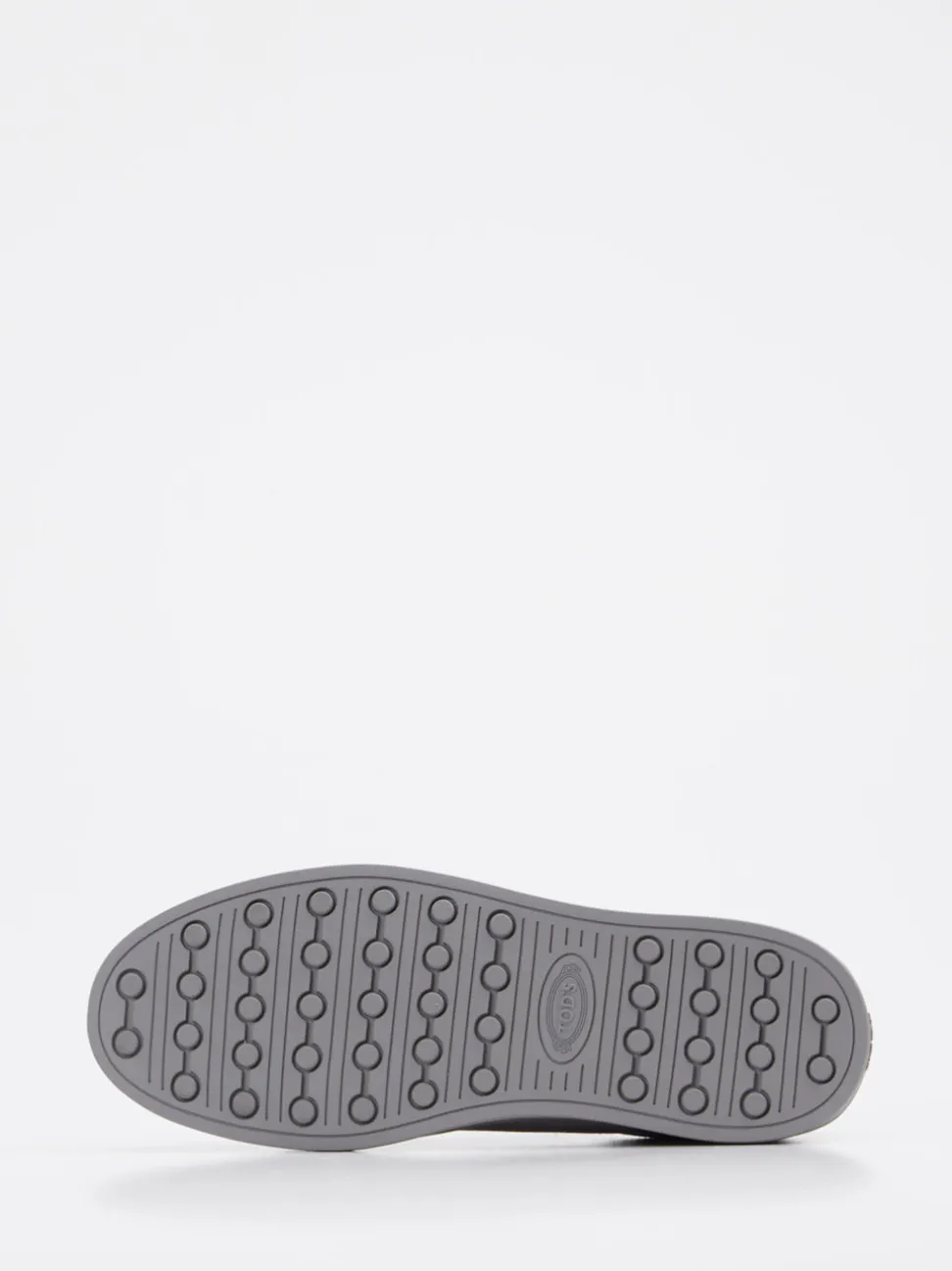 Tod's – Sneaker aus Veloursleder grau