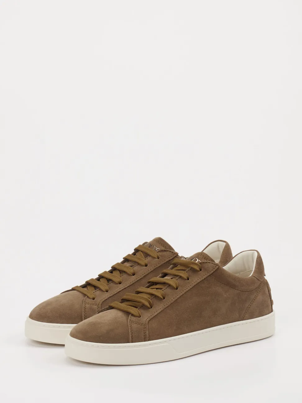 Tod's – Sneaker aus Veloursleder in Braun