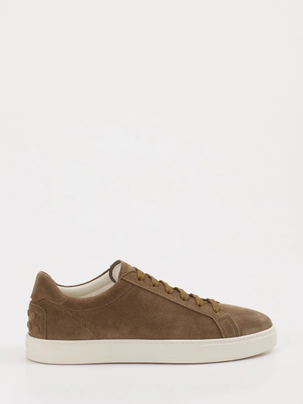 Tod's – Sneaker aus Veloursleder in Braun
