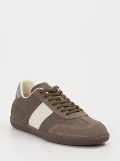 Tod's – Sneaker aus Veloursleder in Braun