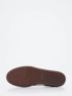 Tod's – Sneaker aus Veloursleder in Blaugrau