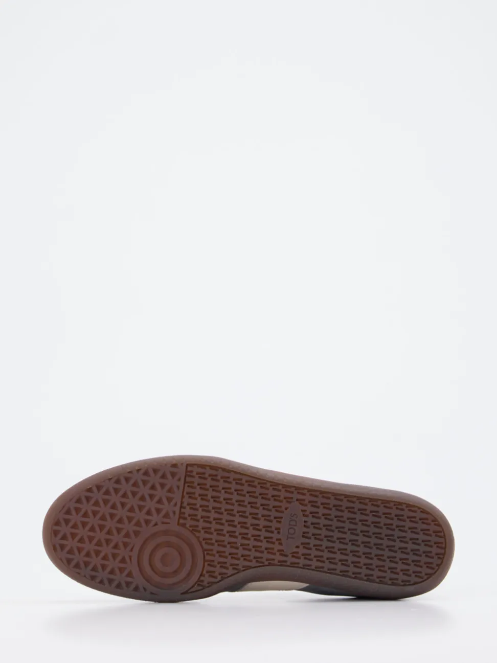 Tod's – Sneaker aus Veloursleder in Blaugrau