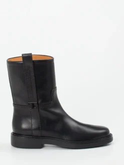 Tod's – Stiefeletten aus Kalbleder schwarz