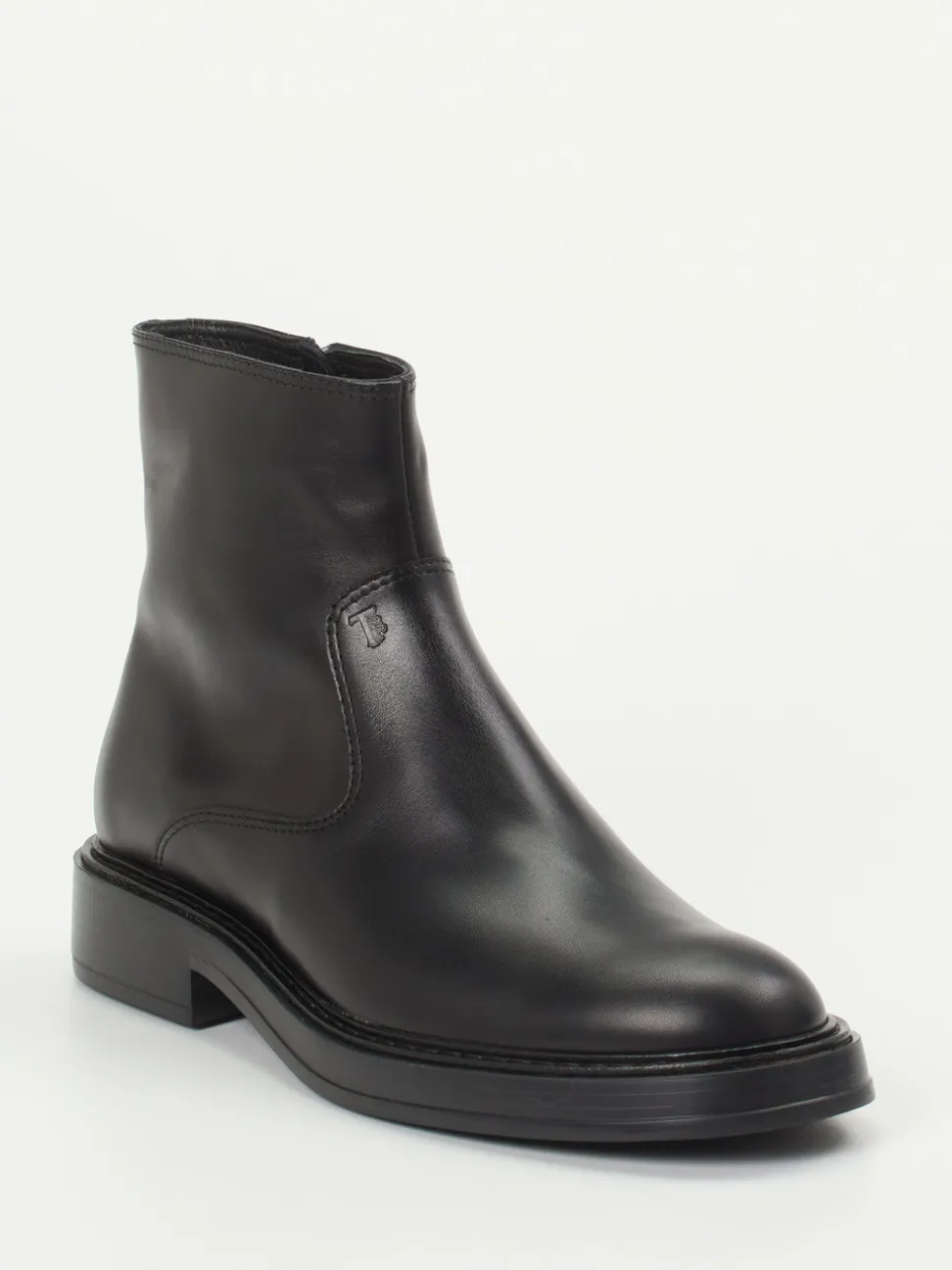 Tod's – Stiefeletten aus Kalbleder Schwarz