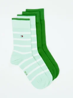 Tommy Hilfiger – Crew-Socken aus Textil im 2er-Pack