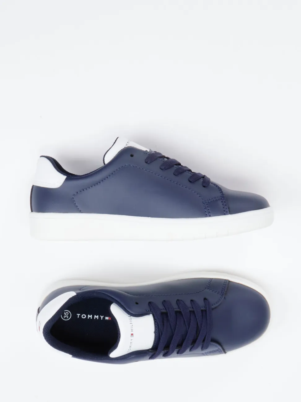 Tommy Hilfiger – Sneaker aus Synthetik dunkelblau