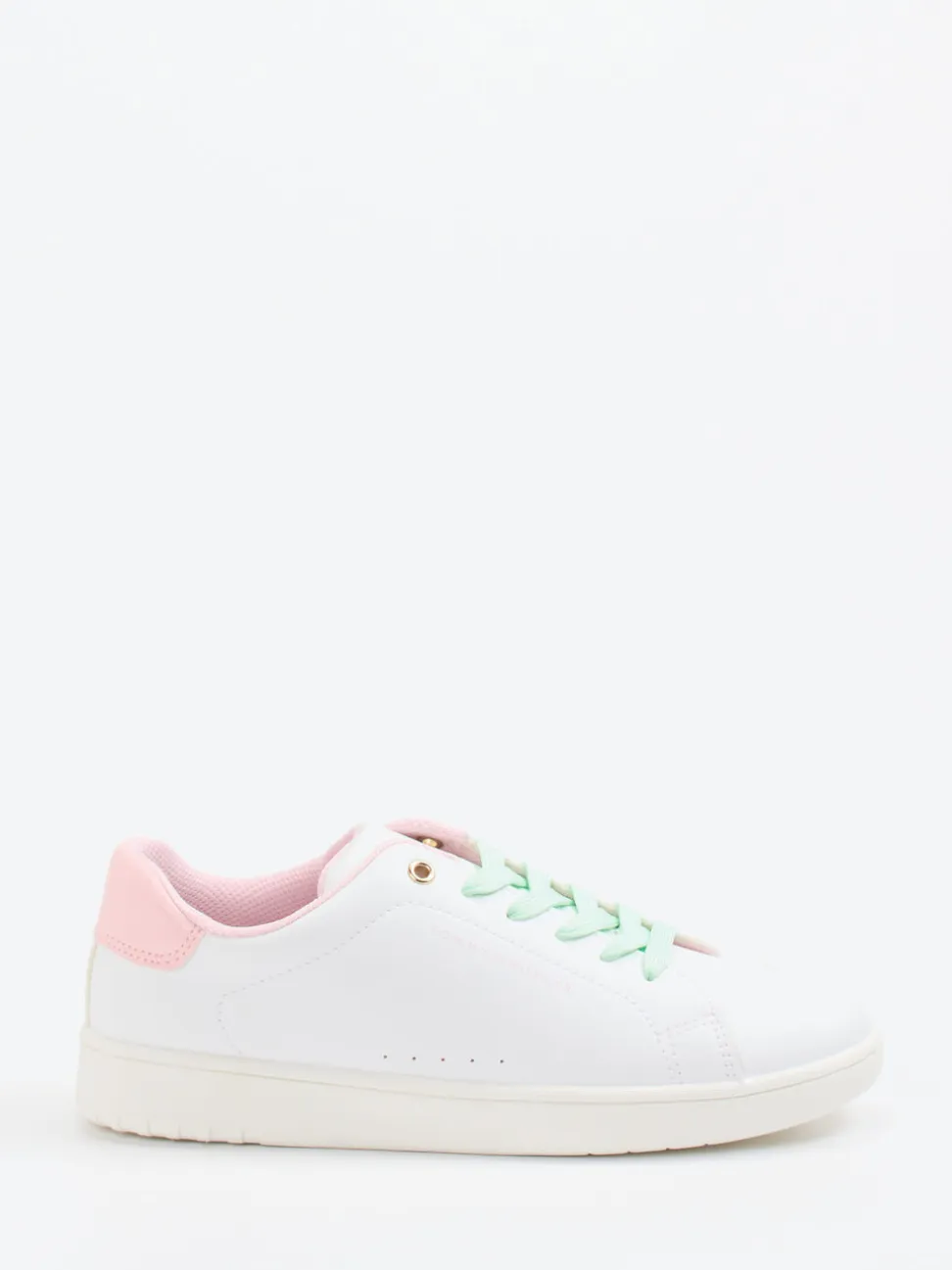 Tommy Hilfiger – Sneaker aus Synthetik in Weiß