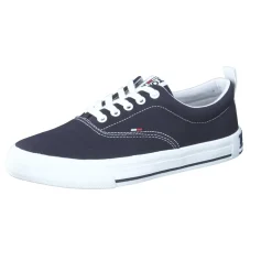 Tommy Hilfiger – Sneaker aus Textil in Dunkelblau
