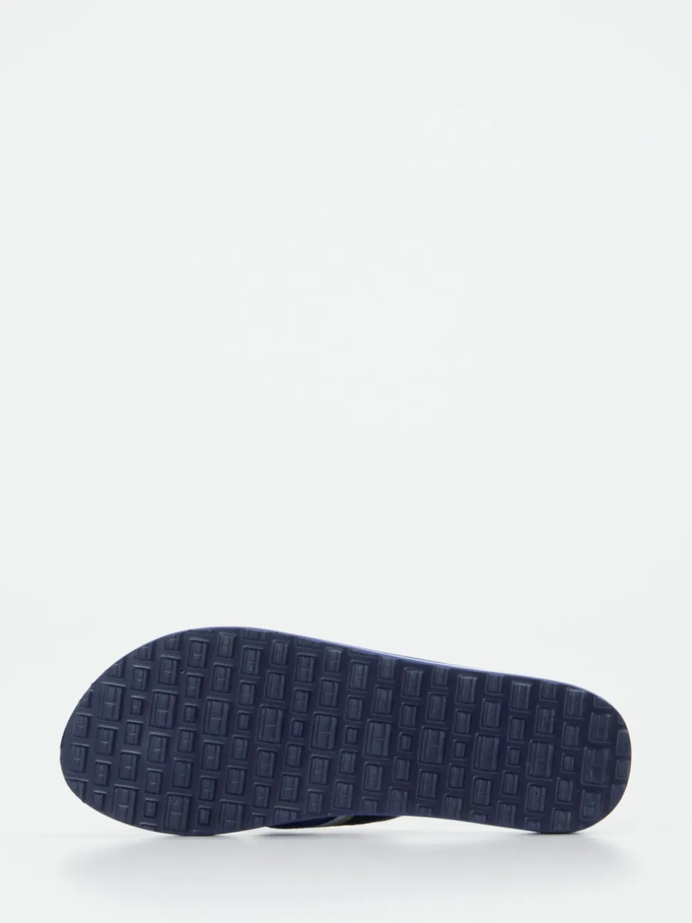 Tommy Hilfiger – Zehentrenner aus Textil in Marineblau